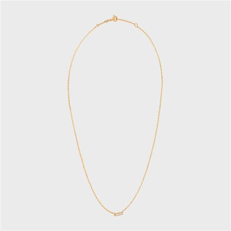 celine armreif gold|celine line necklace.